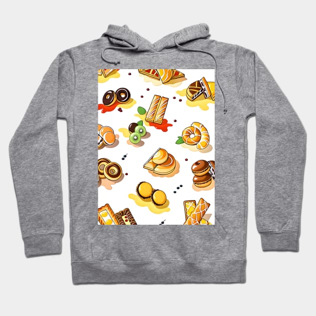 I LOVE PASTRIES Hoodie by HAIFAHARIS